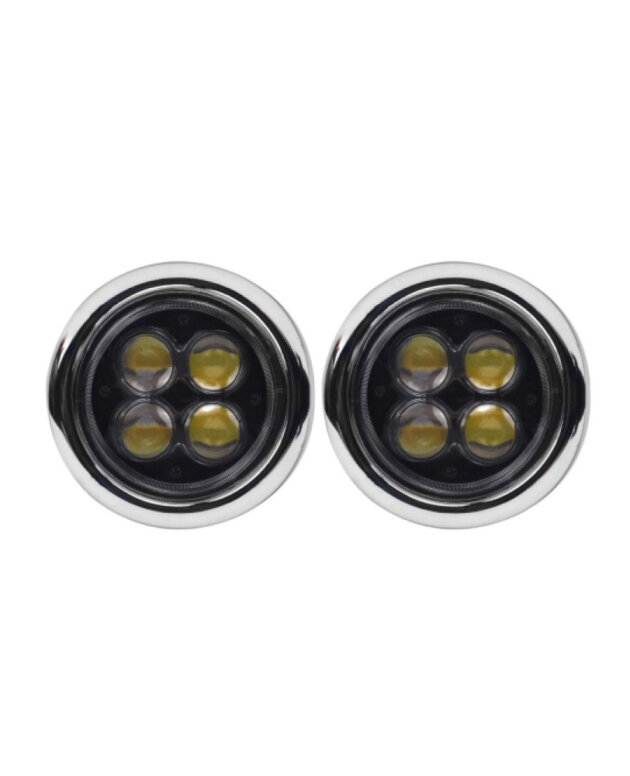 EECO 4 LED LENS SPOT BEAM DUAL COLOUR