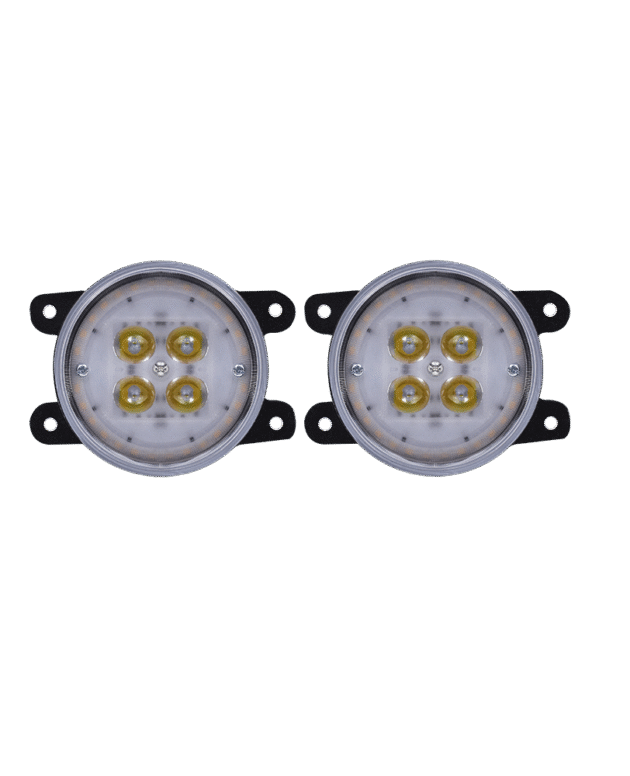 Universal 4 LED Dual With DRL Amber